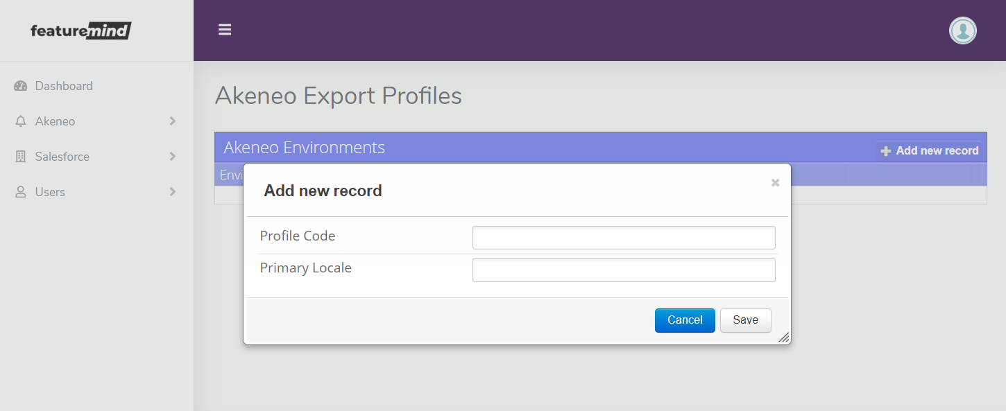 akeneo export profile ne